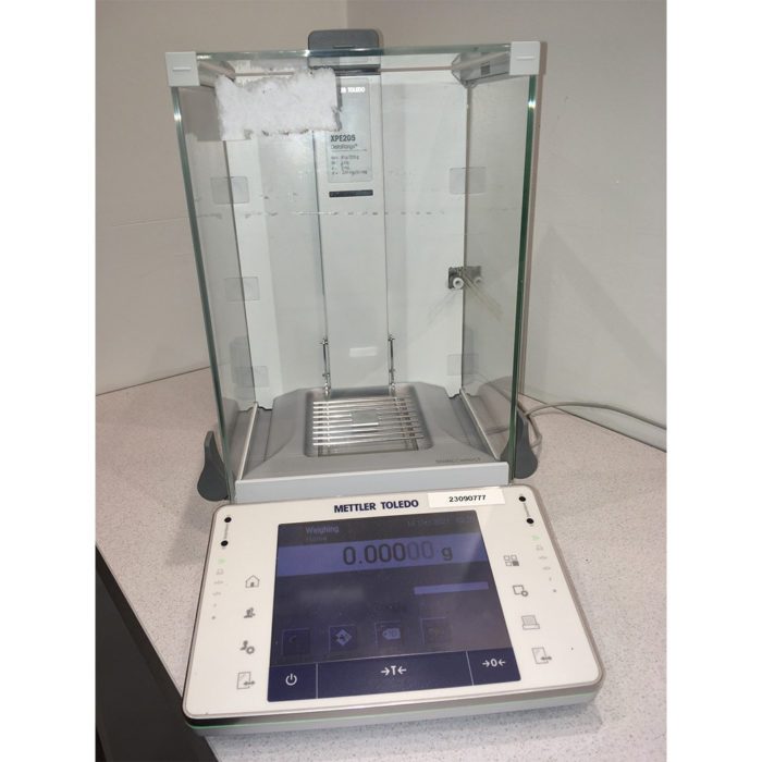 Refurbished Mettler Toledo XPE205DR/M with Static detect anti-static device